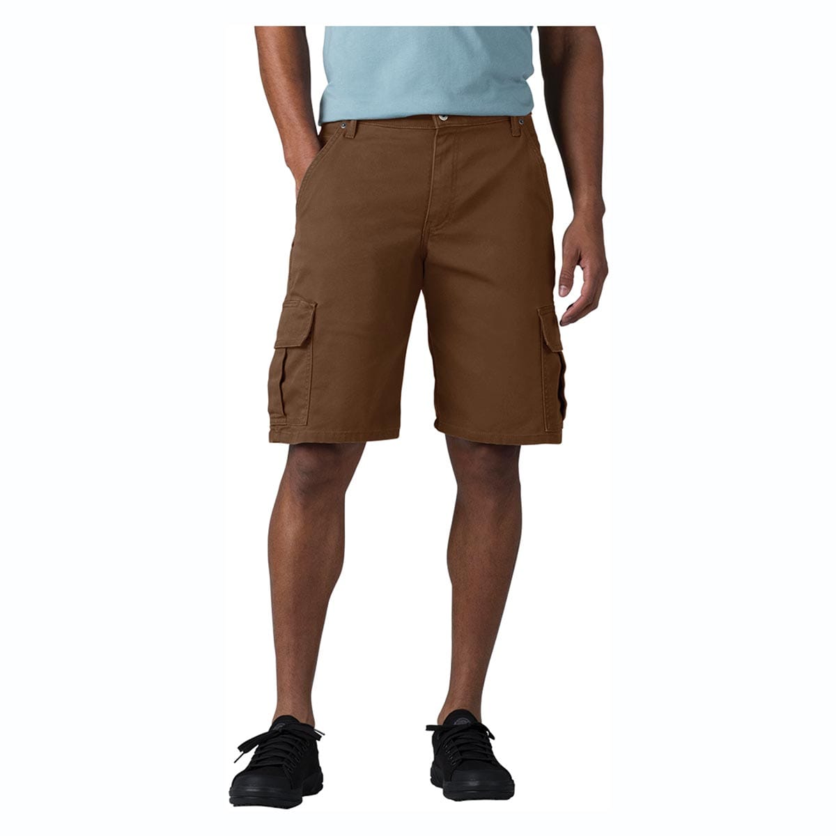 Stonewash Timber Dickies Relaxed Fit Duck Cargo Shorts