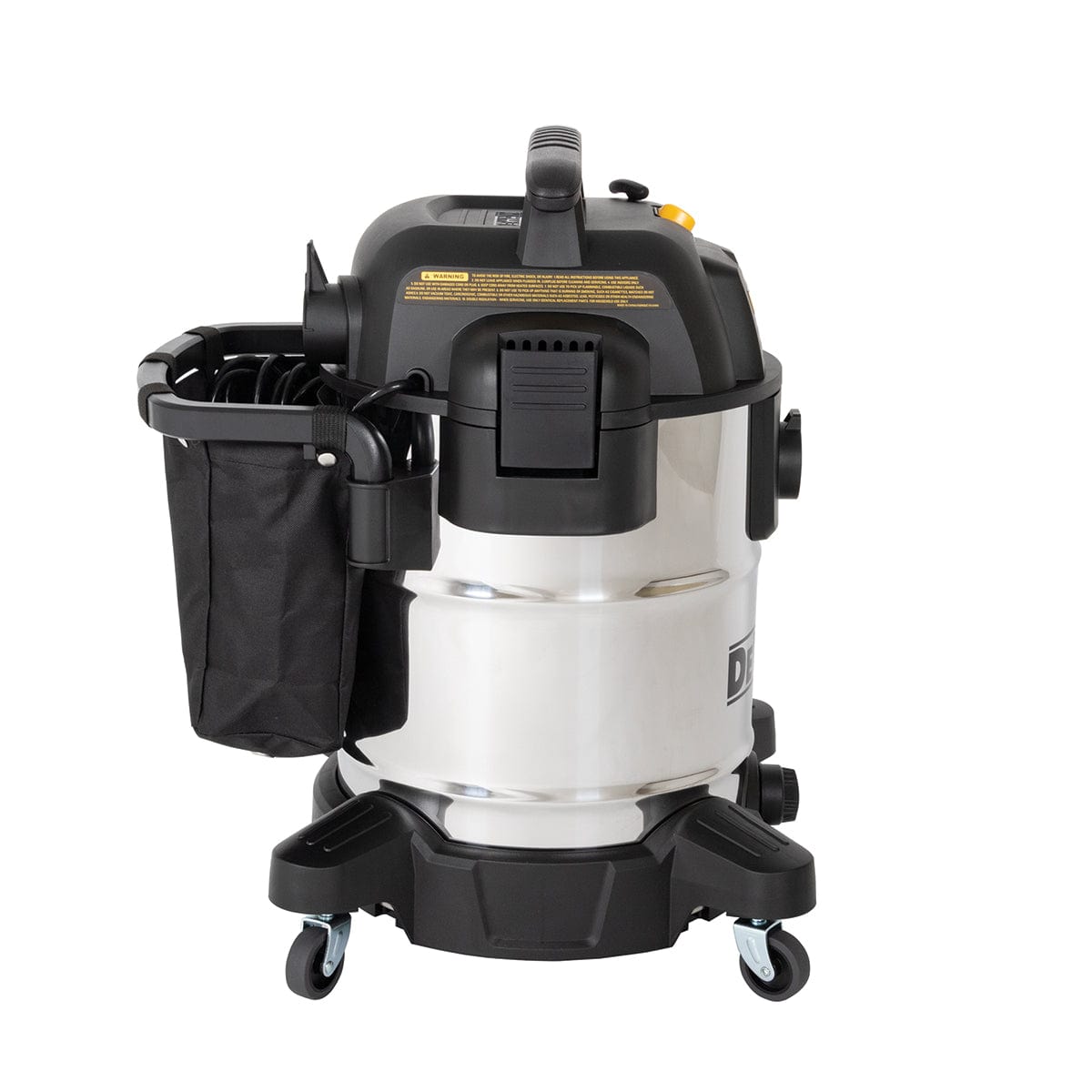 DEWALT 10 Gallon 5 HP Stainless Steel Wet/Dry Vac