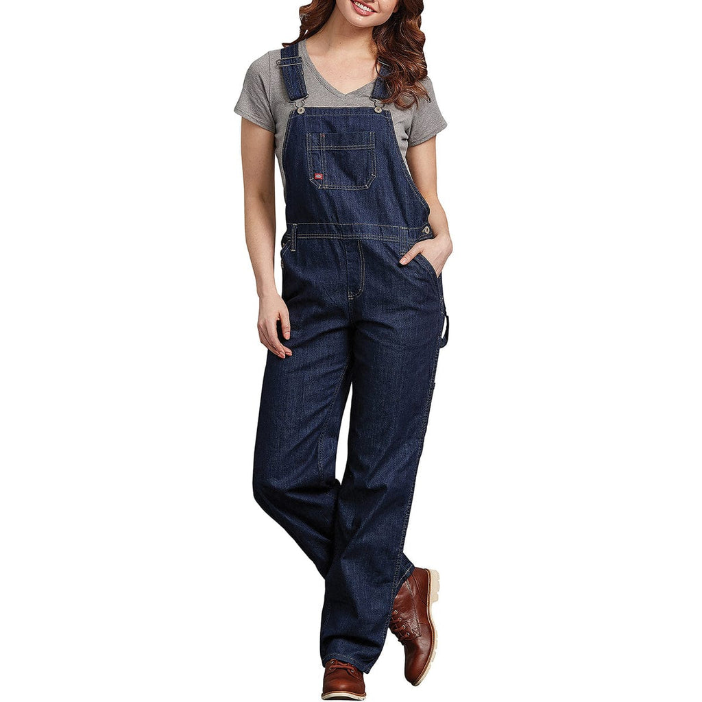 Dark Indigo Dickies Women's Bib Overalls