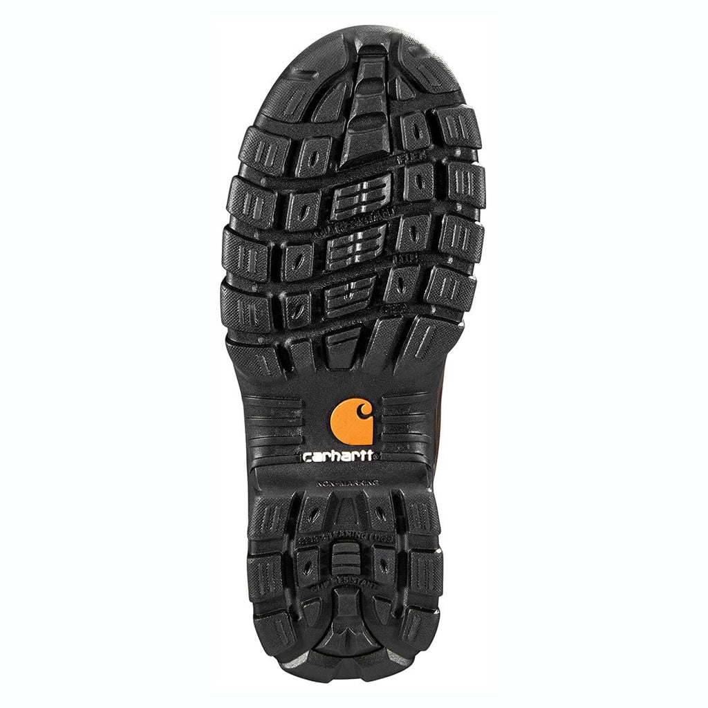 Dark Brown Carhartt Men's Rugged Flex 6" Waterproof Steel Toe Boot