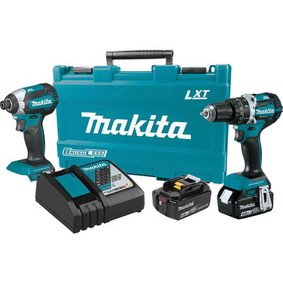 Makita XT269M 18V LXT® Lithium-Ion Brushless Cordless 2-Pc. Combo Kit (4.0Ah)