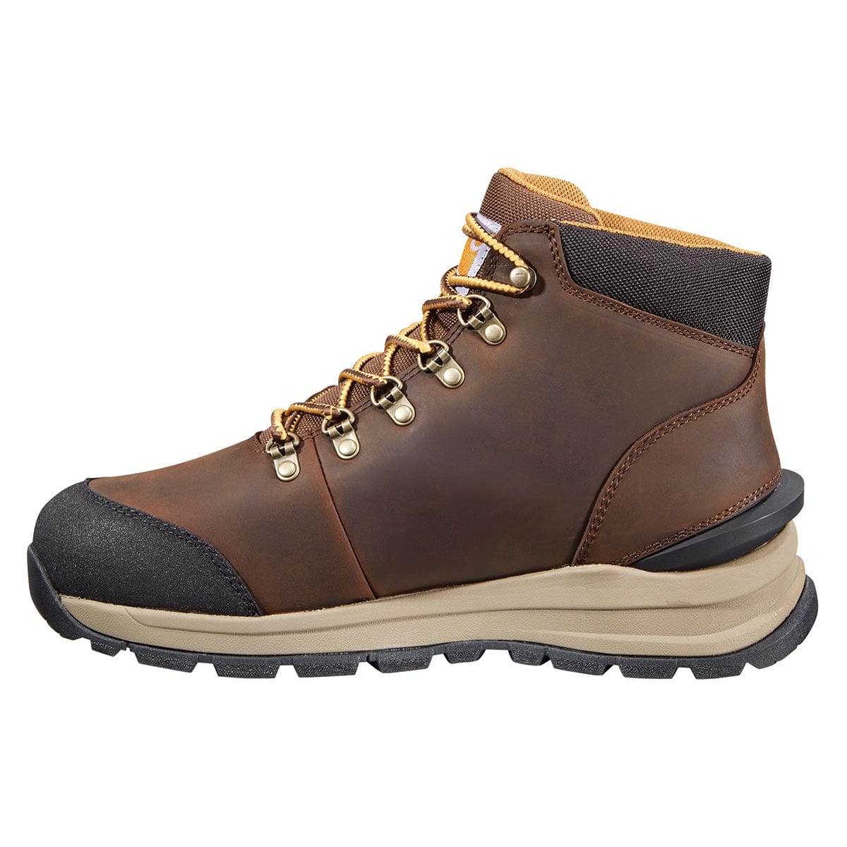 Carhartt Men's Gilmore Waterproof 5" Alloy Safety Toe Hiker Boots - Dark Brown