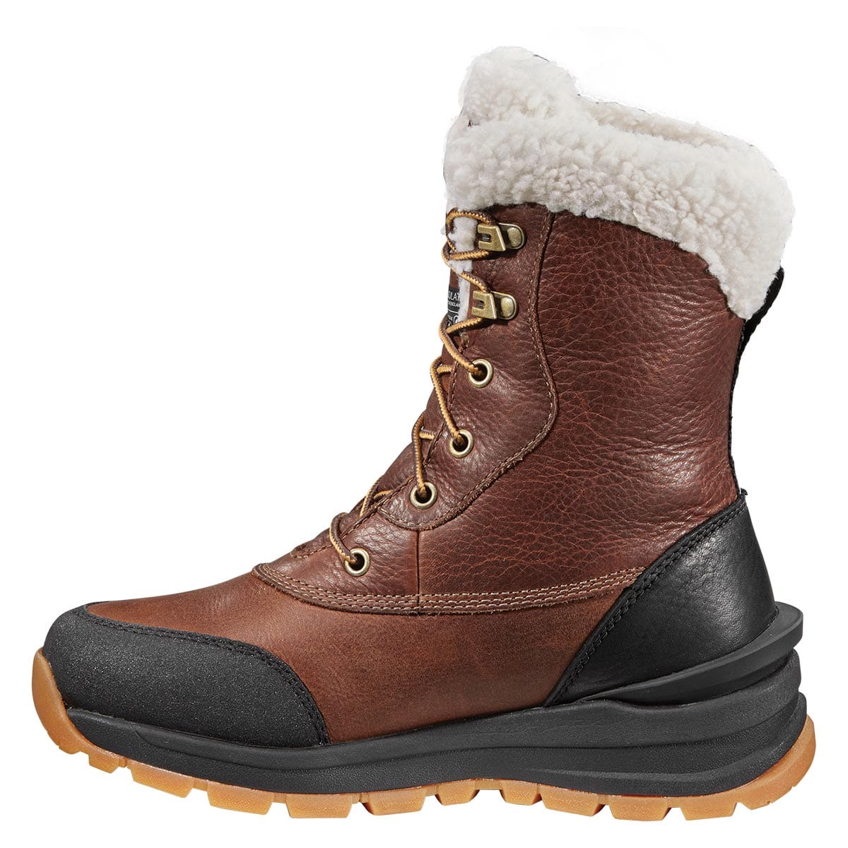 Carhartt Women's Pellston Insulated 8" Winter Boots - Red Brown
