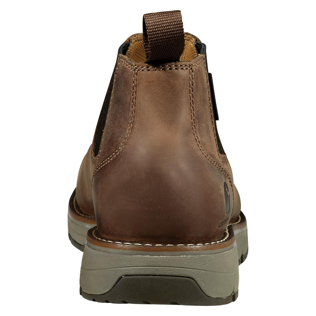 Brown Carhartt Millbrook Water Resistant 4-inch Romeo Wedge Boot-Brown