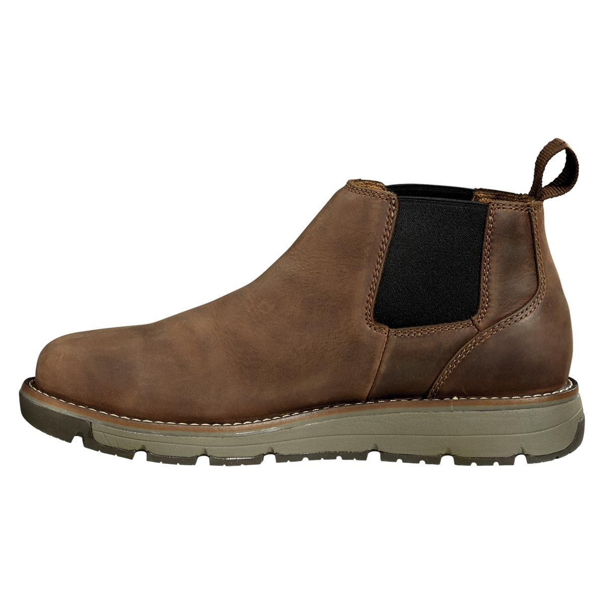 Brown Carhartt Millbrook Water Resistant 4-inch Romeo Wedge Boot-Brown