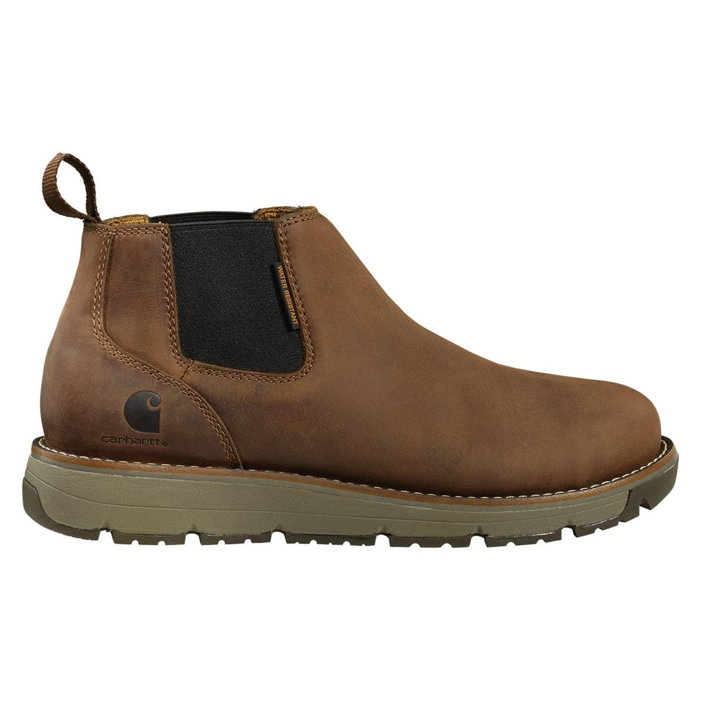Brown Carhartt Millbrook Water Resistant 4-inch Romeo Wedge Boot-Brown