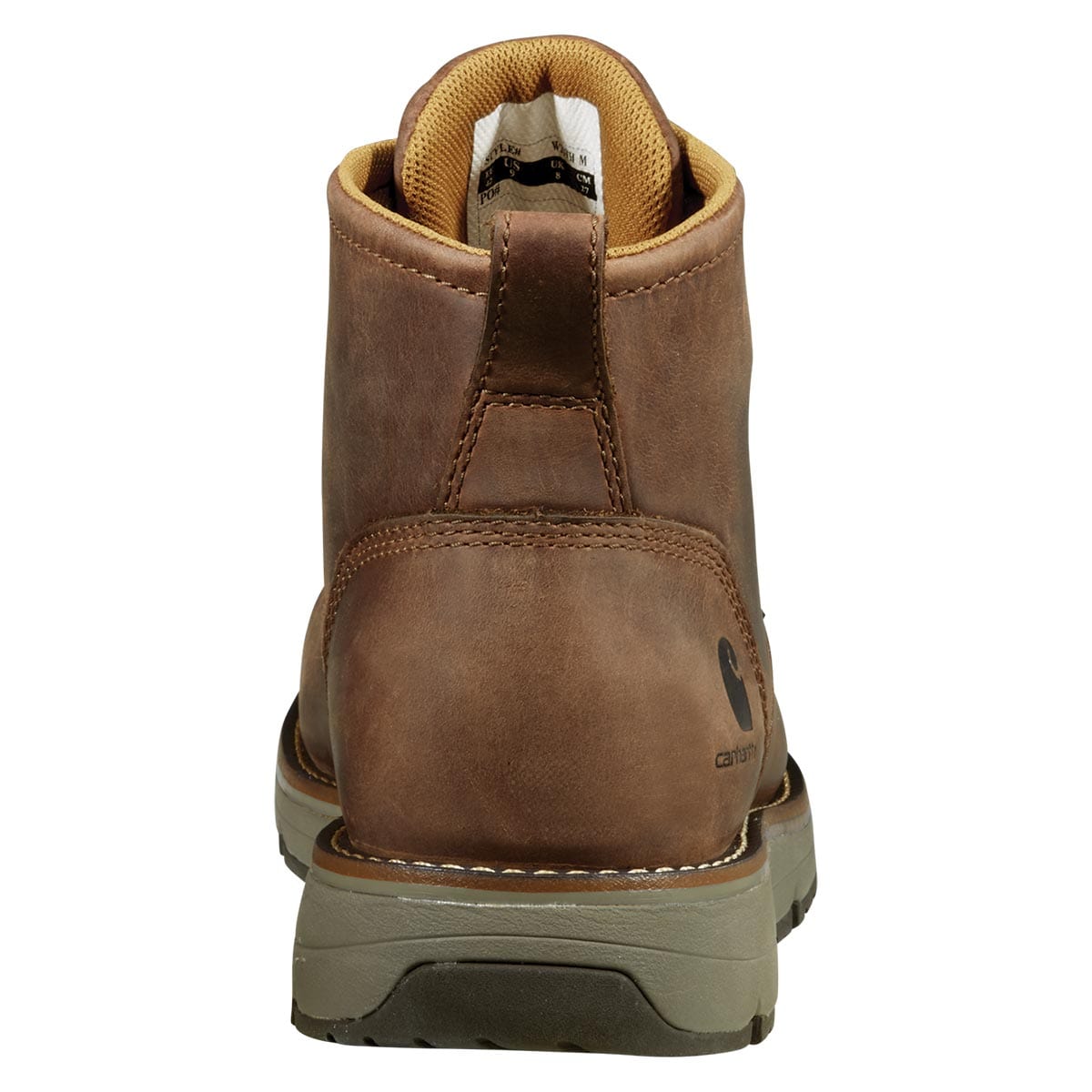 Brown Carhartt Millbrook Waterproof 5-inch Wedge Boot-Brown
