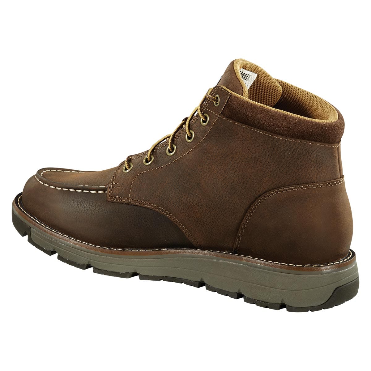 Brown Carhartt Millbrook 5-inch Moc Toe Wedge Boot-Brown