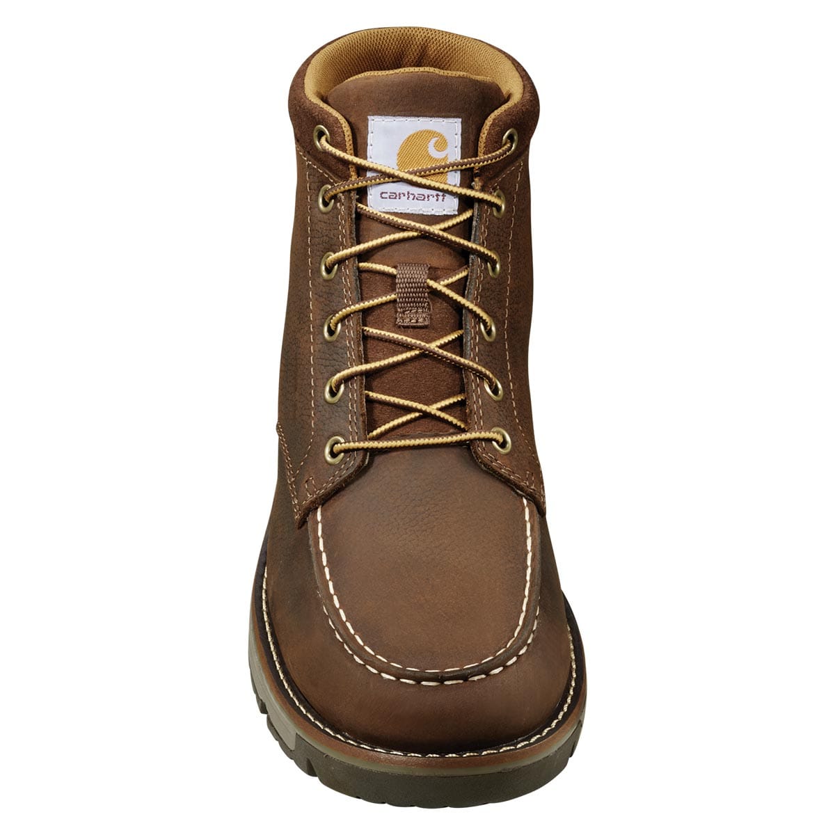 Brown Carhartt Millbrook 5-inch Moc Toe Wedge Boot-Brown