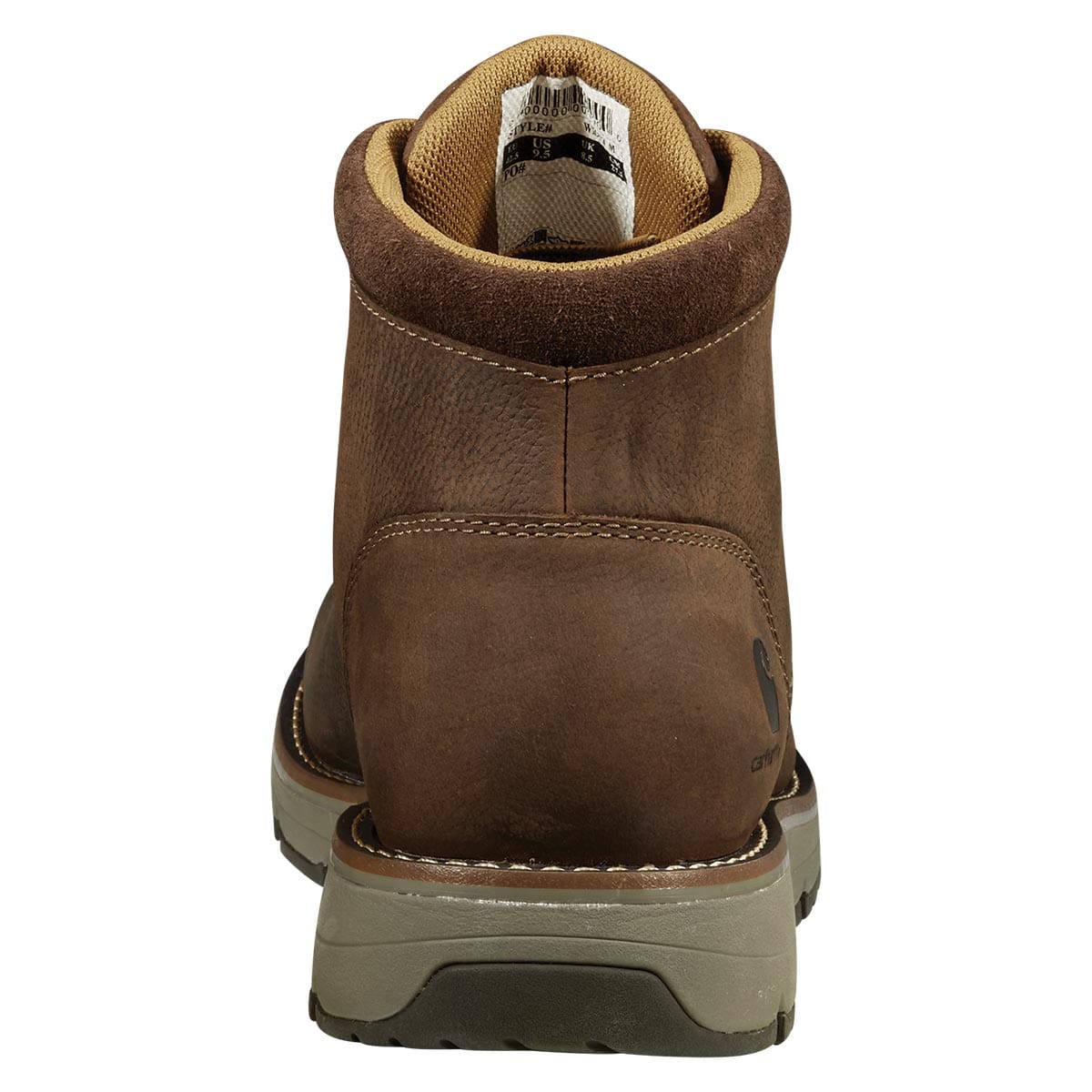 Brown Carhartt Millbrook 5-inch Moc Toe Wedge Boot-Brown