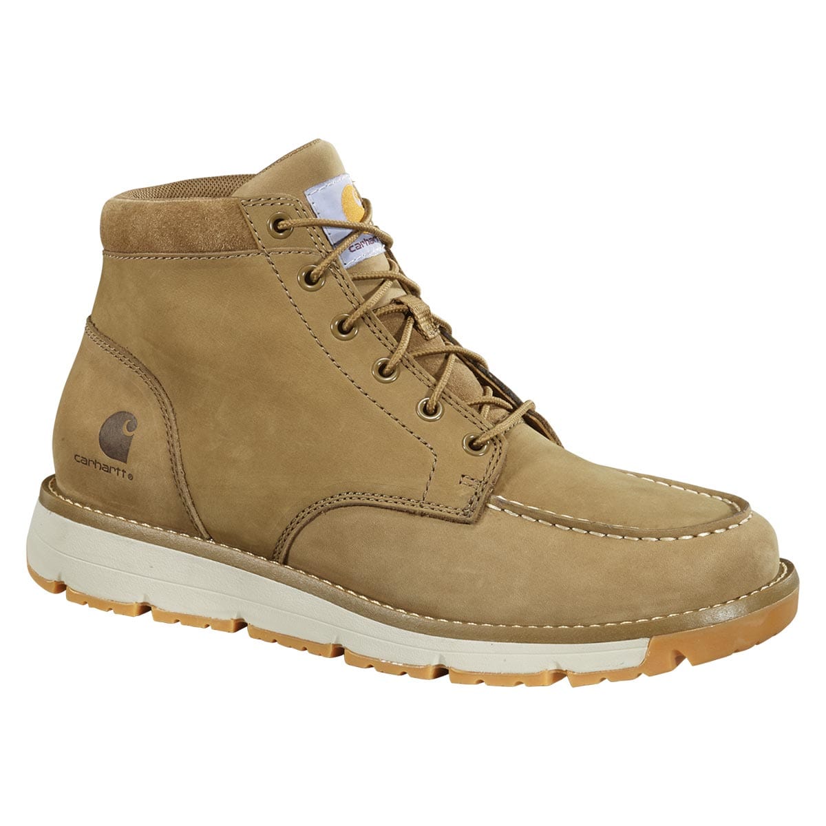 Coyote Carhartt Millbrook 5-inch Moc Toe Wedge Boot-Coyote