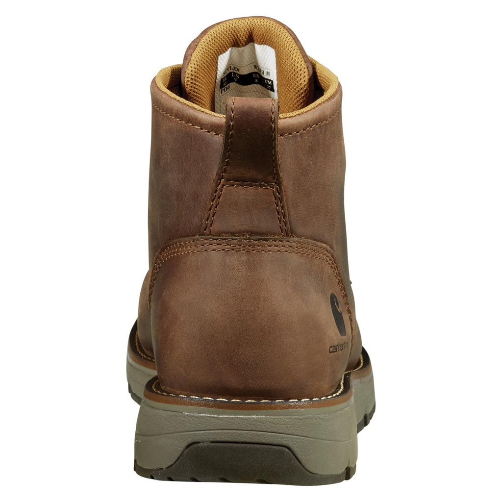 Brown Carhartt Millbrook Waterproof 5-inch Steel Toe Wedge Boot-Brown