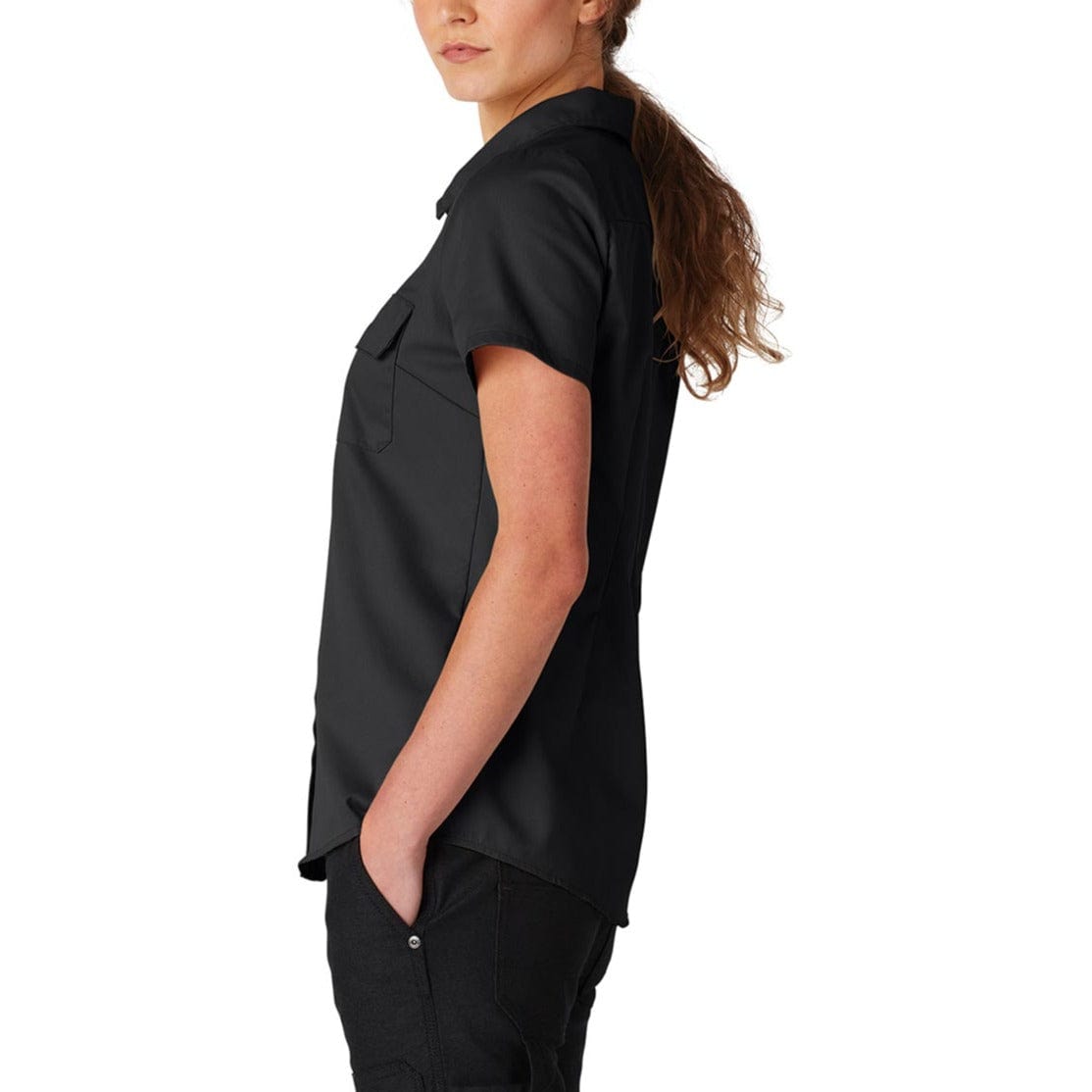 Dickies Women's FLEX Short Sleeve Work Shirt