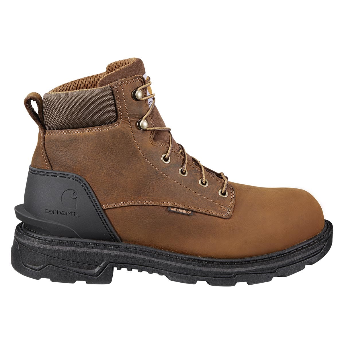 Carhartt Men's Ironwood Waterproof 6" Alloy Safety Toe Work Boots - Brown