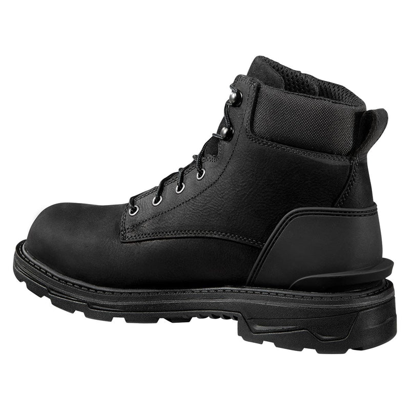Carhartt Men's Ironwood Waterproof 6" Alloy Safety Toe Work Boots - Black