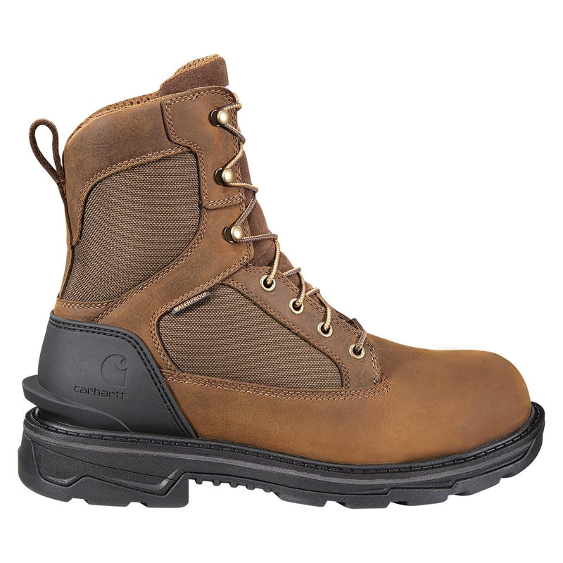 Carhartt Men's Ironwood Waterproof 8" Alloy Safety Toe Work Boots - Brown