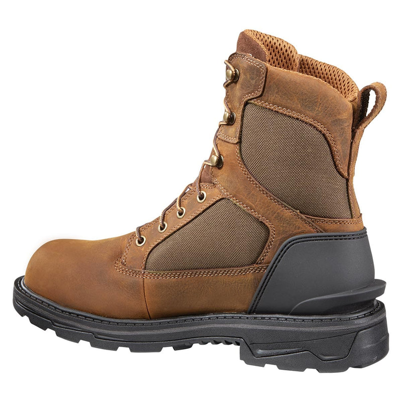 Carhartt Men's Ironwood Waterproof 8" Alloy Safety Toe Work Boots - Brown