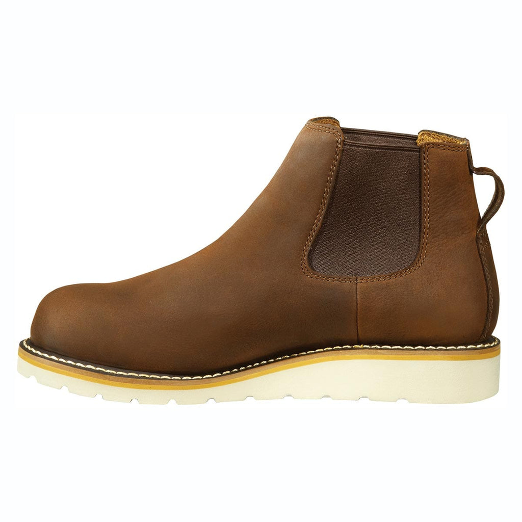 Brown Carhartt Women's Wedge 5" Chelsea Boots