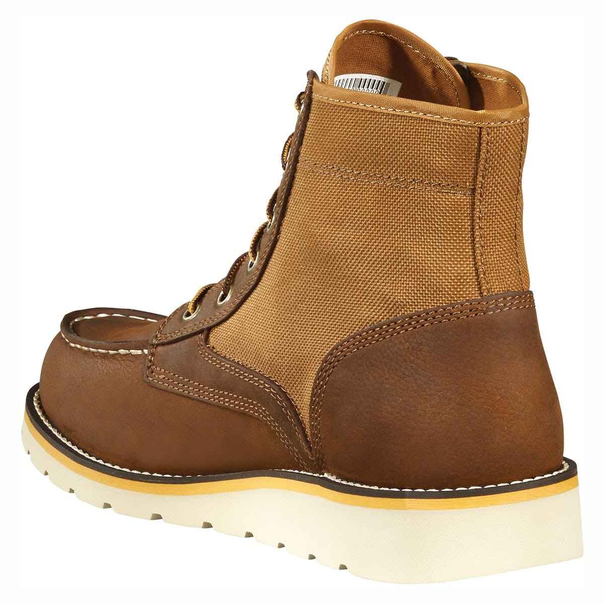 Brown Carhartt Men's Wedge 6" Moc Toe Non-Safety Toe Boot