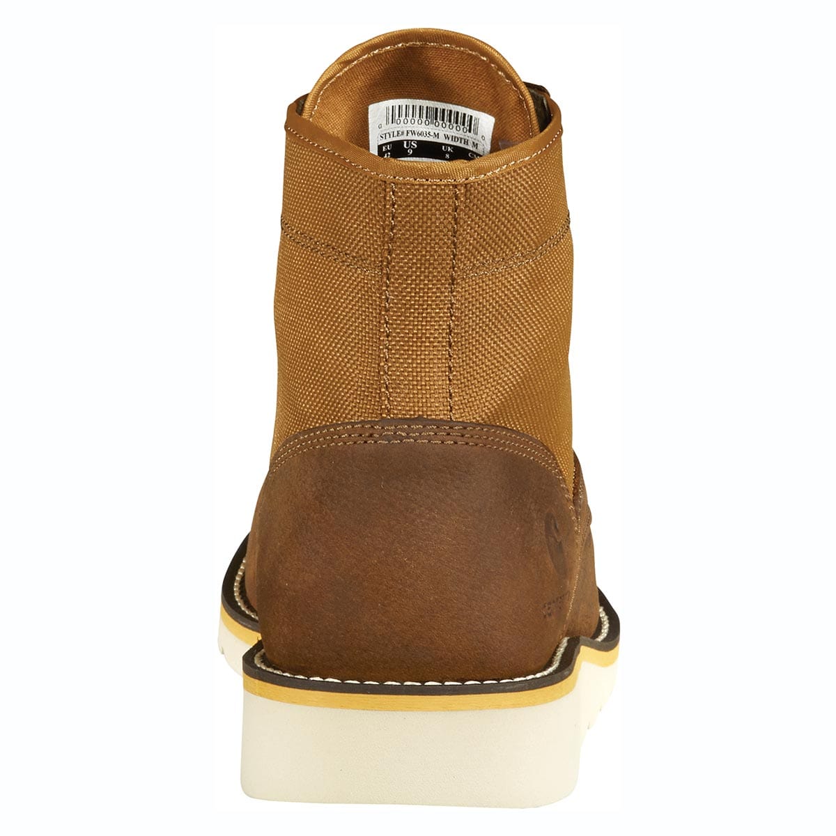 Brown Carhartt Men's Wedge 6" Moc Toe Non-Safety Toe Boot
