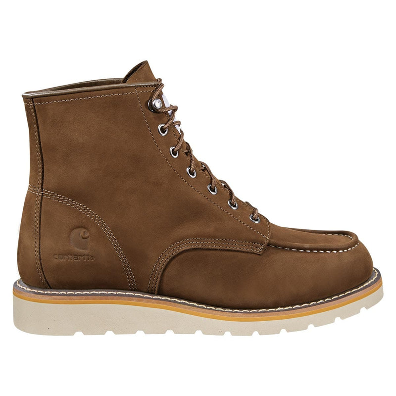 Carhartt Men's 6" Moc Toe Wedge Boots - Dark Brown