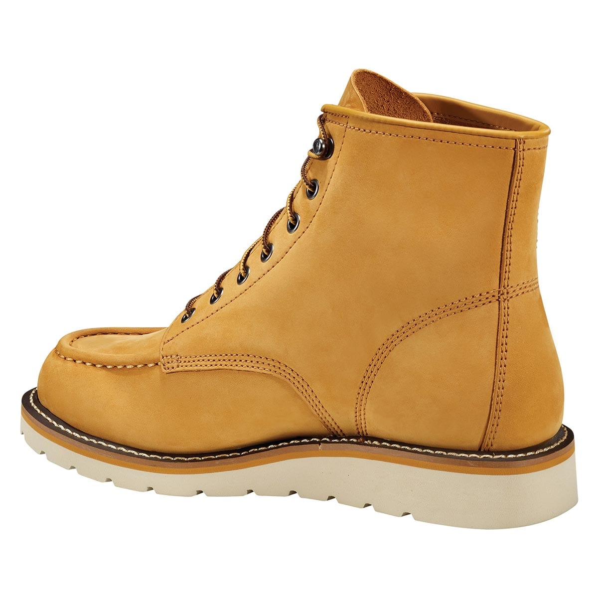 Carhartt Women's 6" Moc Toe Wedge Boots - Wheat