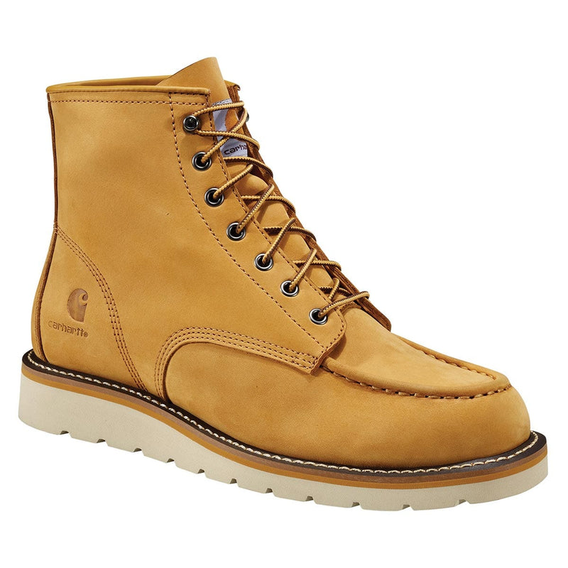 Carhartt Men's 6" Moc Toe Wedge Boots - Wheat