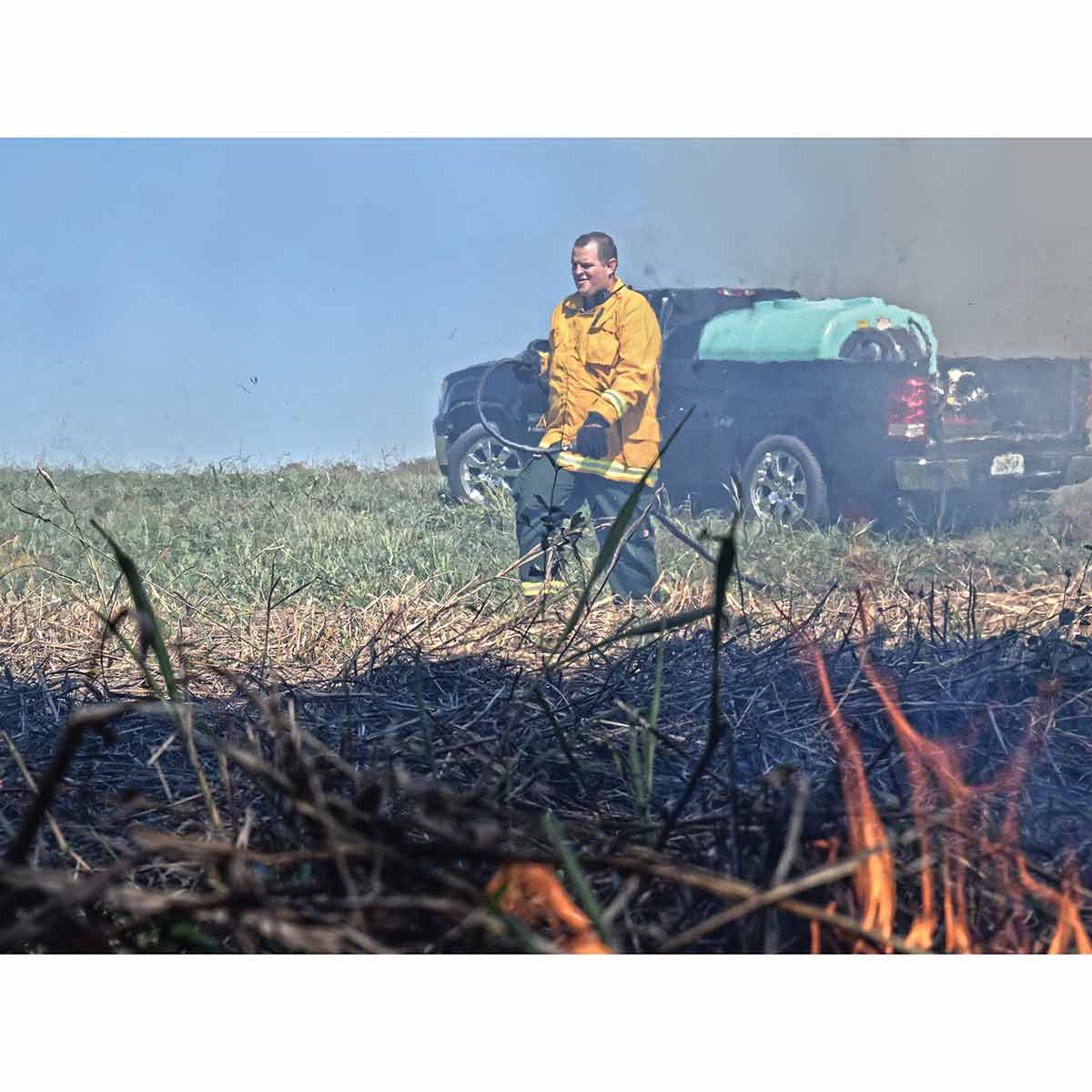 Enduraplas 250-gal. Fire Ranger Skid Sprayer