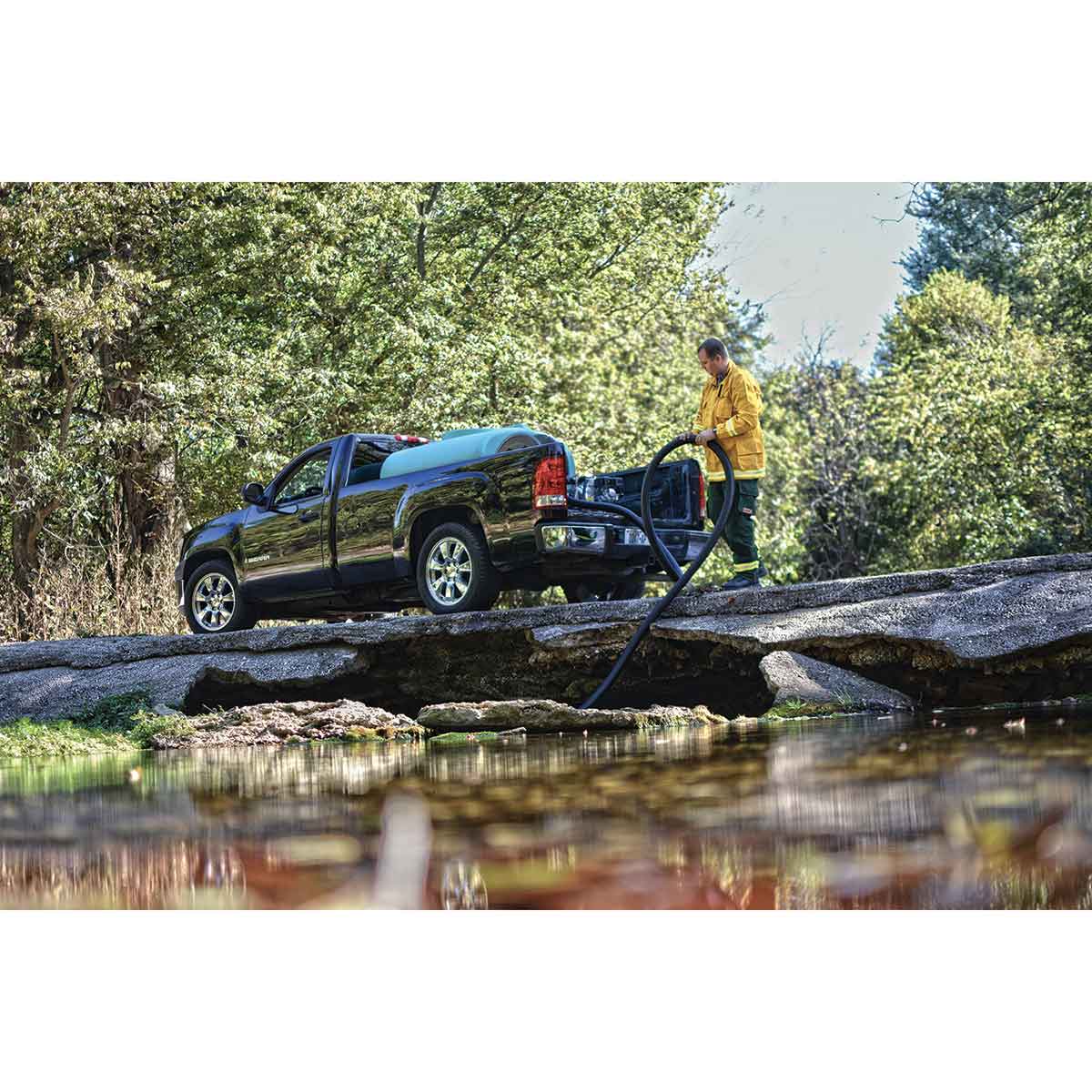 Enduraplas 250-gal. Fire Ranger Skid Sprayer