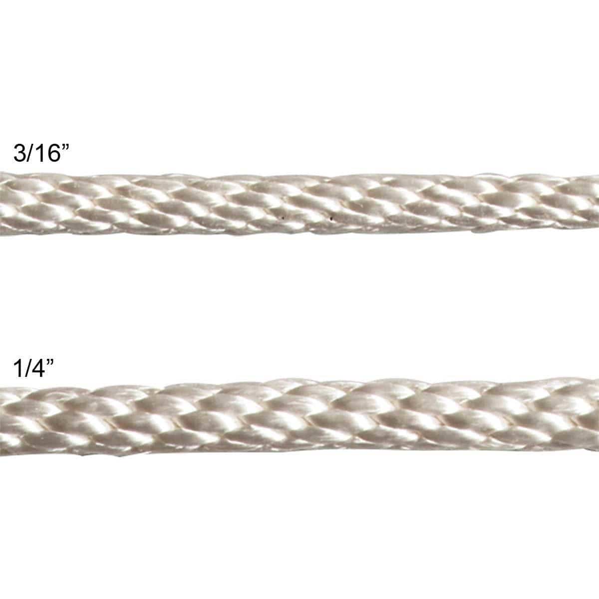All Gear Bulk Braided Nylon Rope, 3/16 by Gemplers