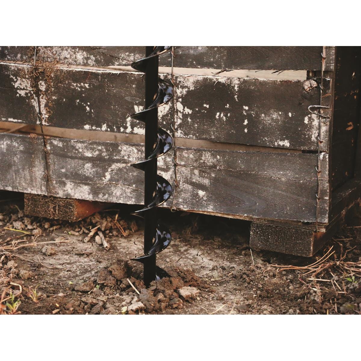 POWER PLANTER Soil Auger with 1/2" Hex Drive