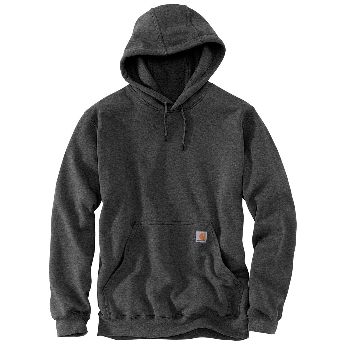 Carbon Heather Carhartt K121 Hooded Pullover Sweatshirt