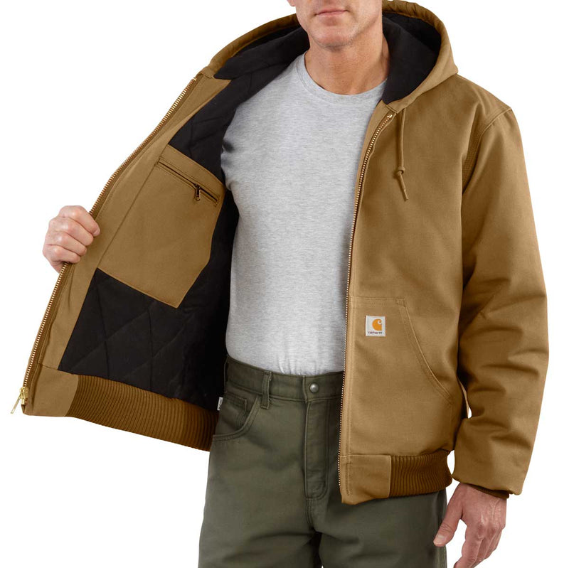 Carhartt Duck Quilted Flannel-Lined Active Jac | Gemplers