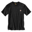 Black Carhartt K87 Loose Fit Pocket T-Shirt | Sizes S-2XL Reg