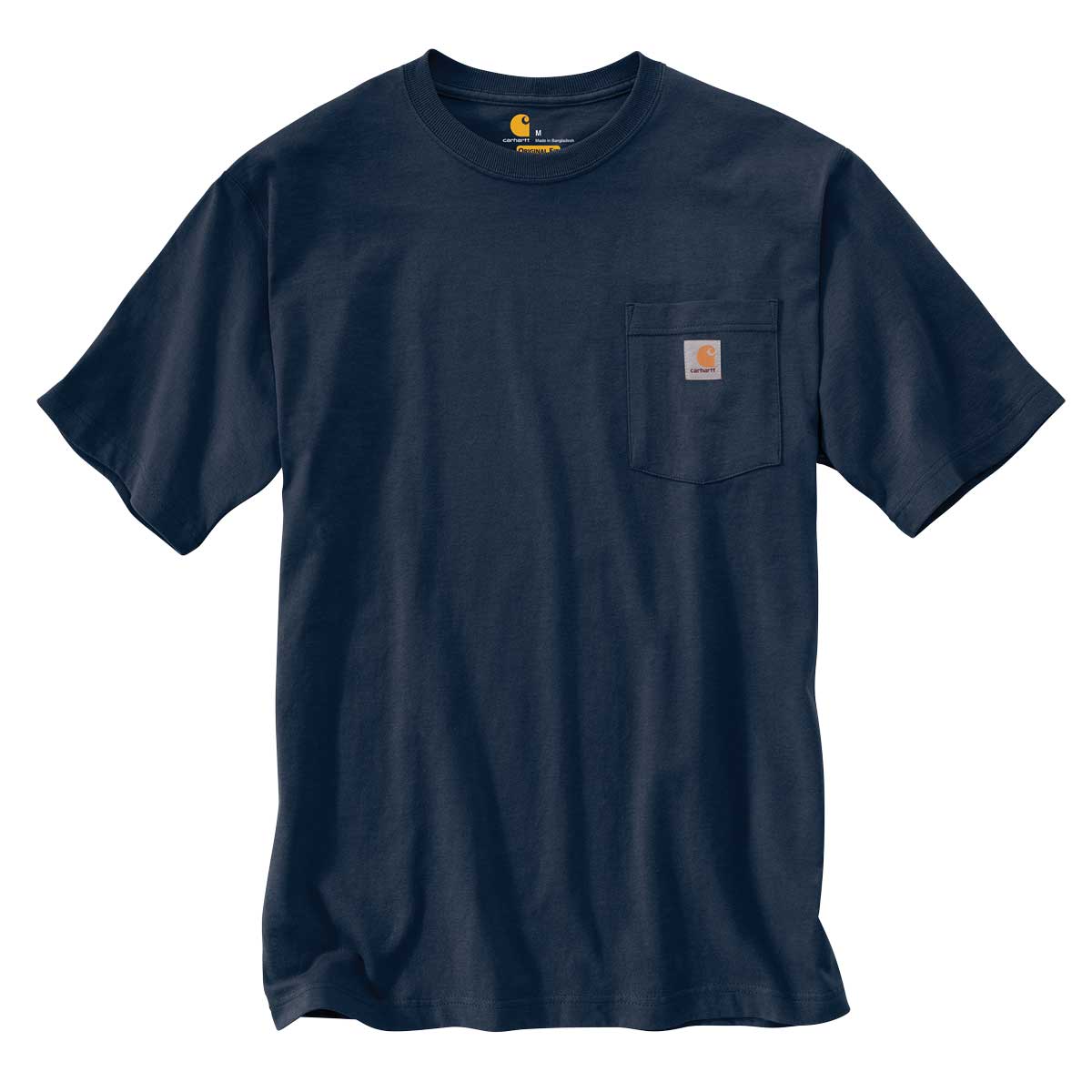Navy Carhartt K87 Loose Fit Pocket T-Shirt | Sizes S-2XL Reg