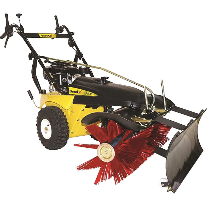 Rotary Broom Sweeper with Plow