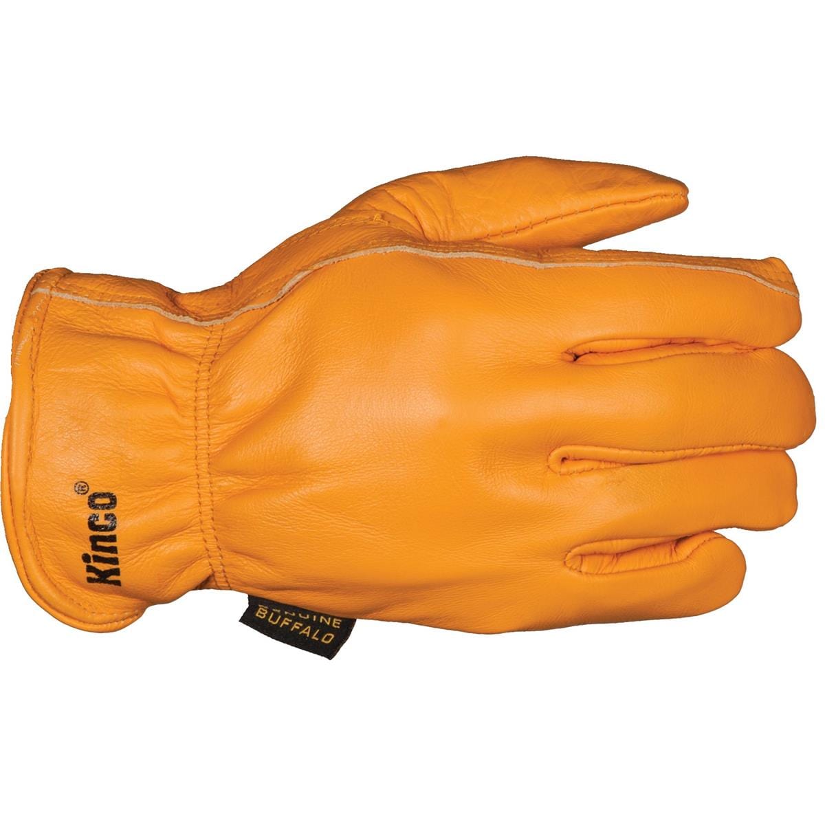 Vgo 2 Pairs Winter Work Gloves – 32℉ Lined Cow Grain Leather Driver Gloves (CA9501F)