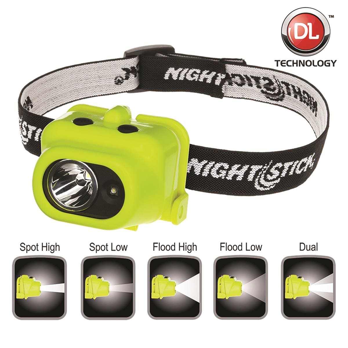 Bayco Intrinsically Safe Multi-Function Dual-Light™ Headlamp
