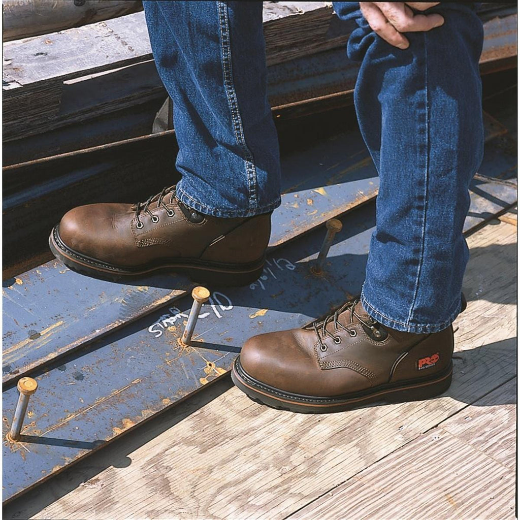 Timberland PRO Pit Boss 6"H Plain Toe Work Boots