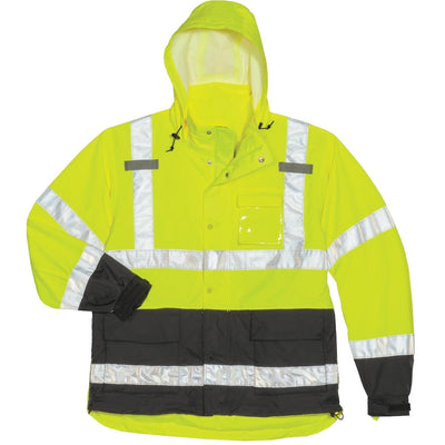 Hi-Vis Rain Jacket