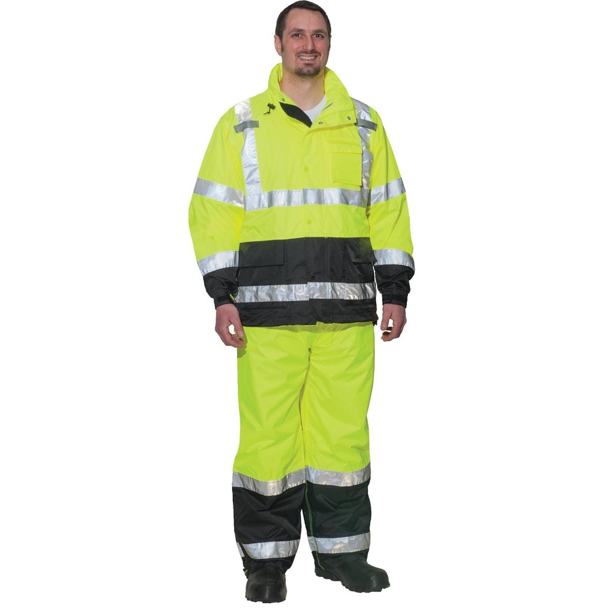 Hi-Vis Rain Jacket