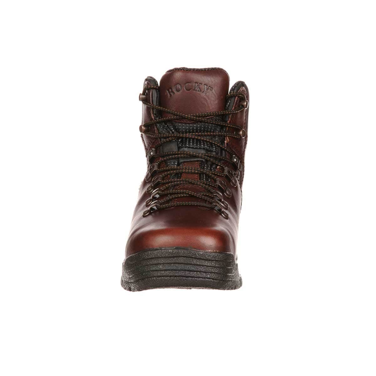 Front of the Rocky Plain Toe Hiker Boots