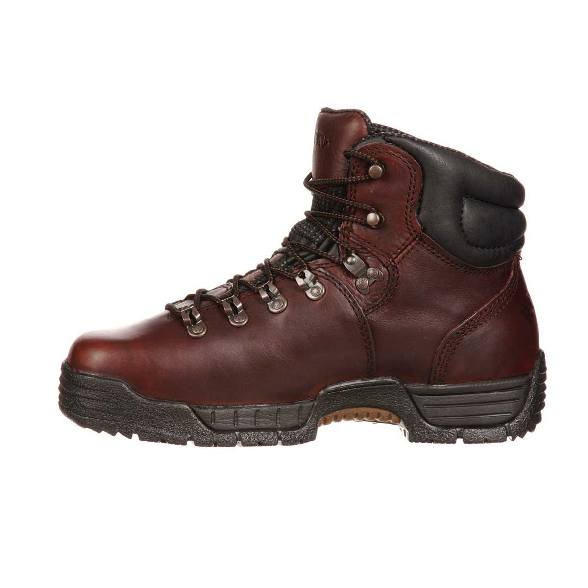 Side view of the Rocky Plain Toe Hiker Boots