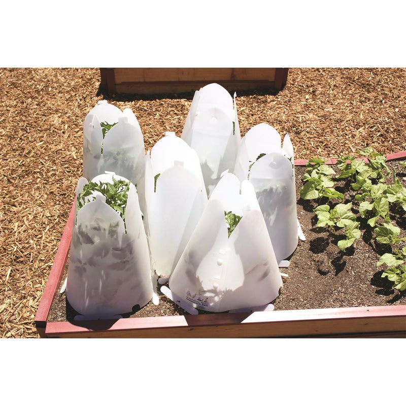 potted plant protector Poly Cone Plant Protectors | 4pk