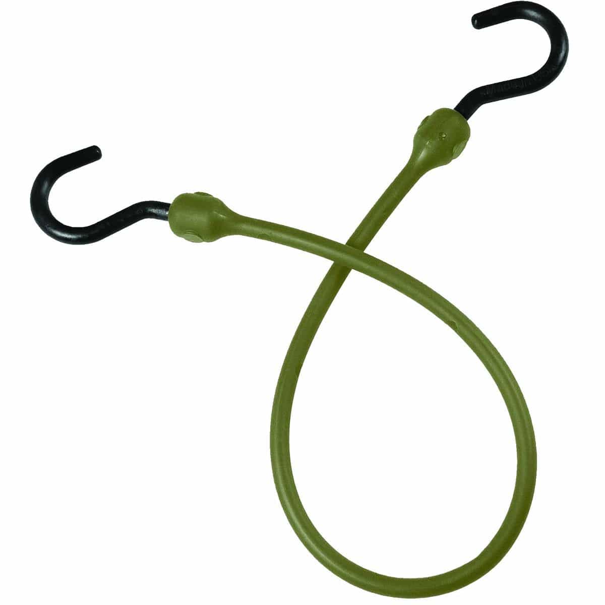 Military Green The Better Bungee Poly Cord with Nylon Hooks
