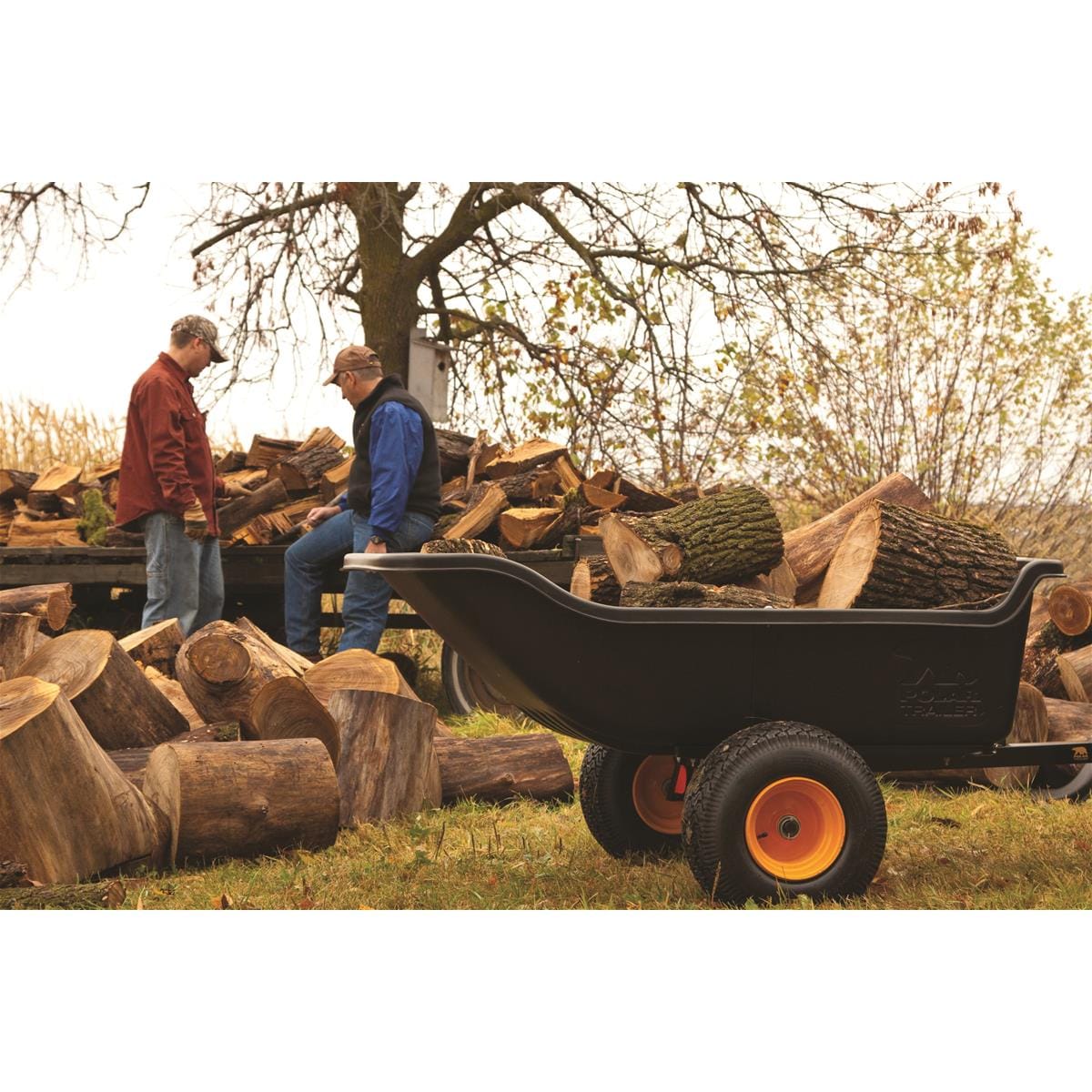 Polar Trailers 1,200-lb.-Capacity, Single-Axle Dump Trailer