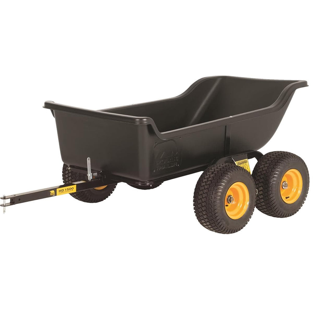 1,500-lb.-Capacity, Tandem-Axle Dump Trailer