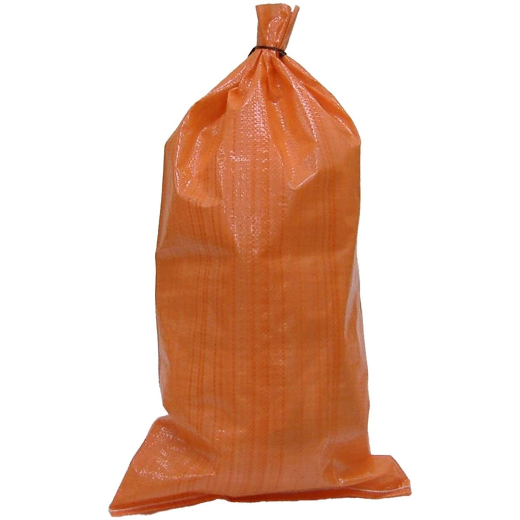 Orange Large Poly Sand Bag, Pkg. 25