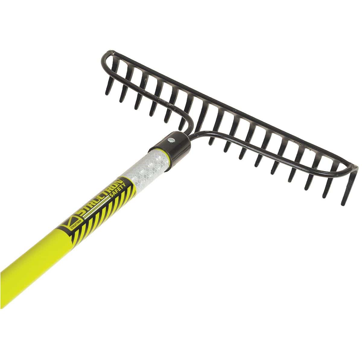 Structron 16"W Hi-Vis Bow Rake