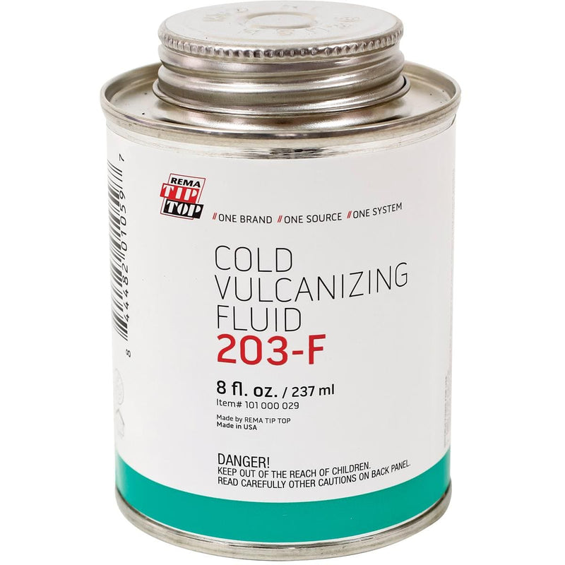 Cold Vulcanizing Cement, 8 oz. Brush-Top Can